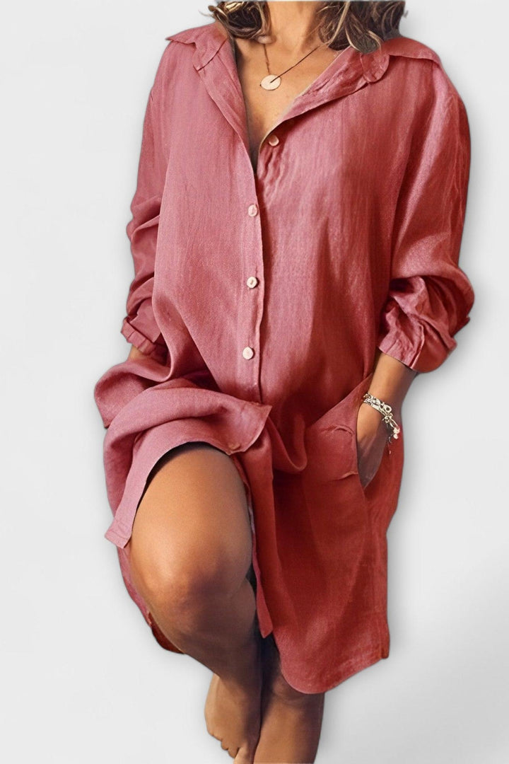 Raquel - Comfortable Linen Shirt