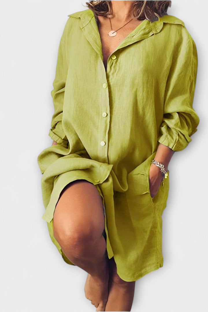 Raquel - Comfortable Linen Shirt