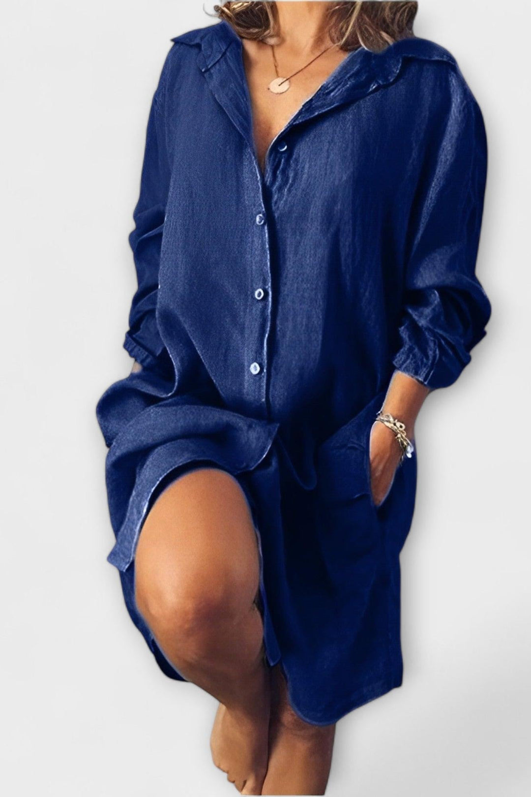 Raquel - Comfortable Linen Shirt