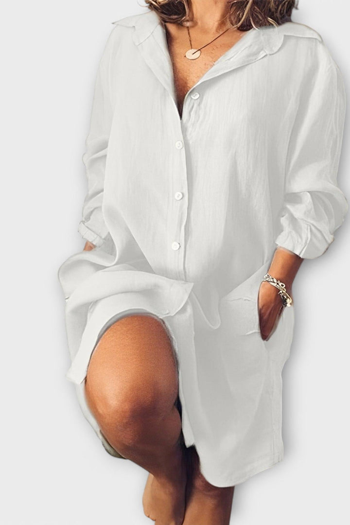 Raquel - Comfortable Linen Shirt