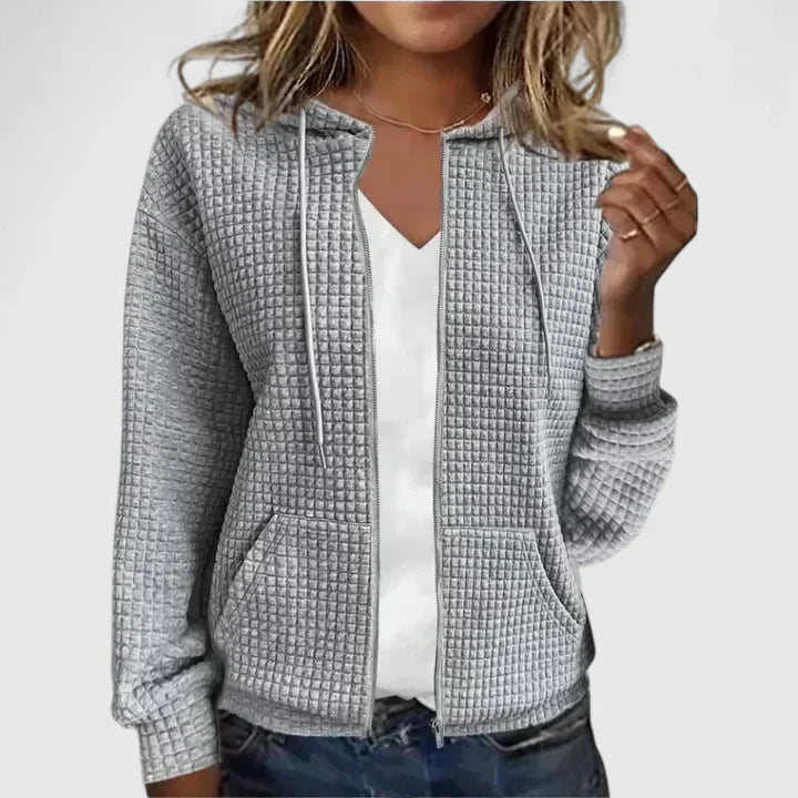 WENDY™|CARDIGAN CON ZIP