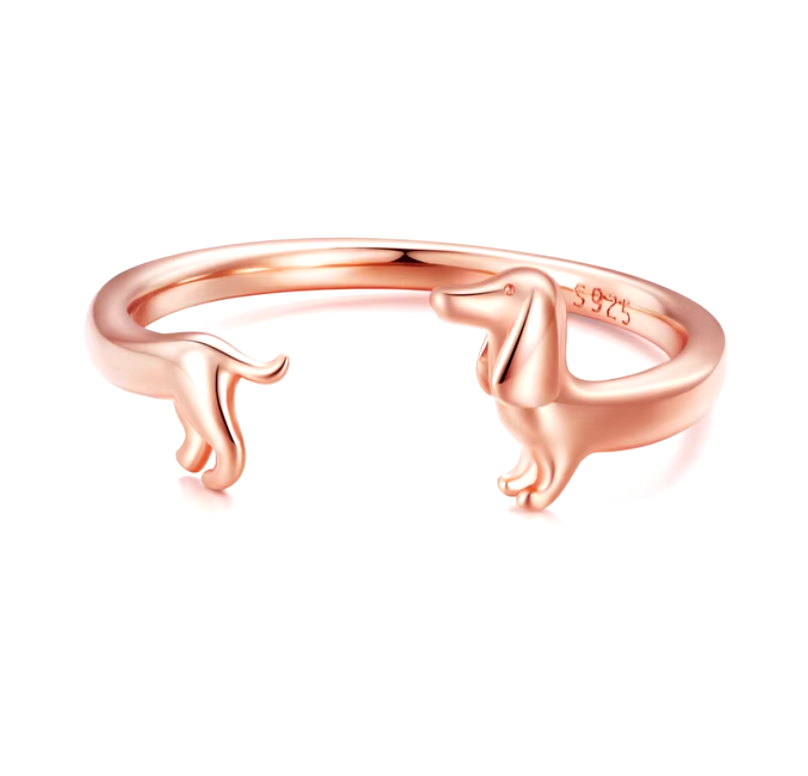 Wraparound Ring Dachshund - For the love of your puppy