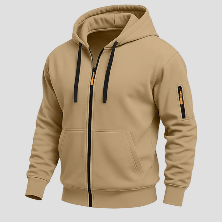 Tyler | Full Zip Fleece Hoodie