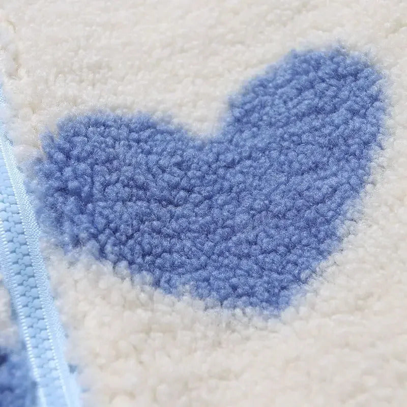 Alma | Reversible jacket with hearts