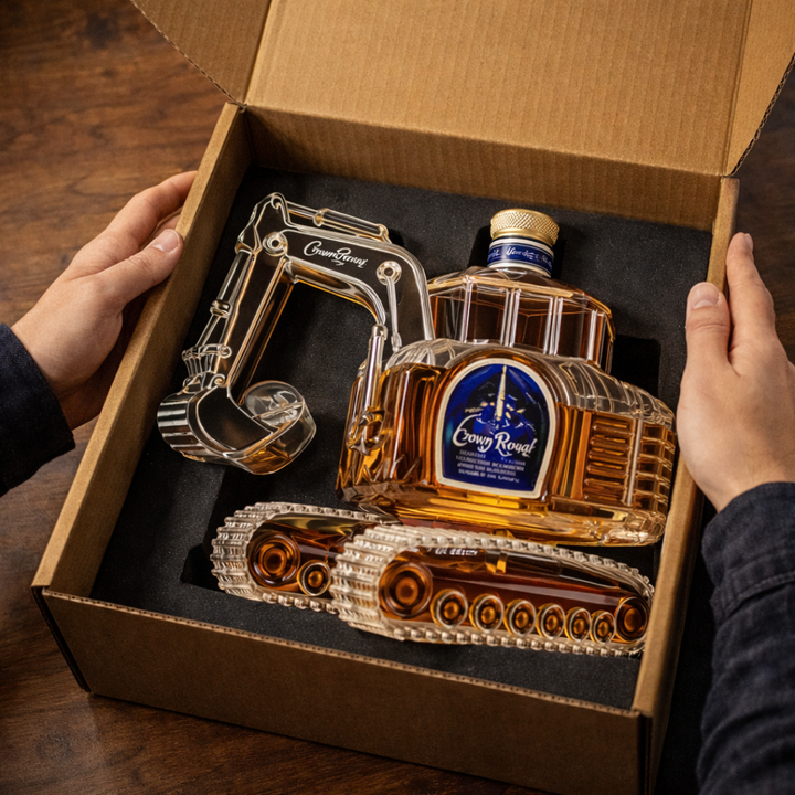 Whisky Bottle - Excavator Edition