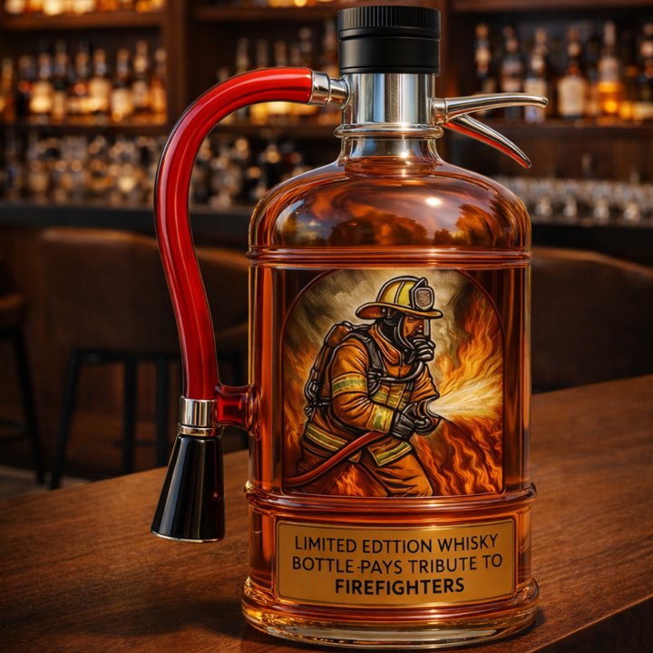 Whiskey Bottle - Fire Extinguisher Edition