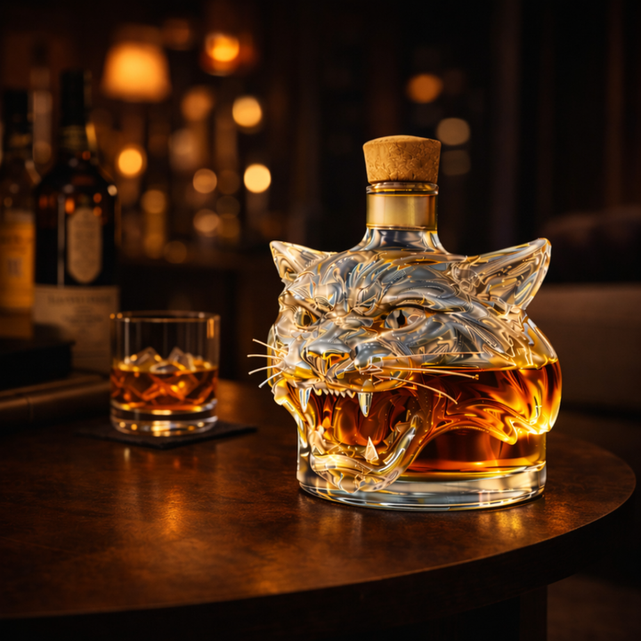 Whiskey Bottle - Tiger Edition