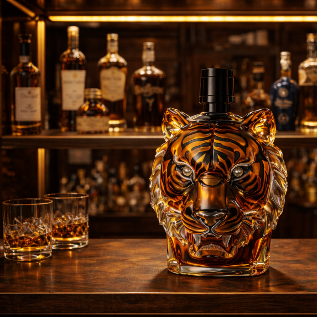 Whisky Bottle - Tiger Edition
