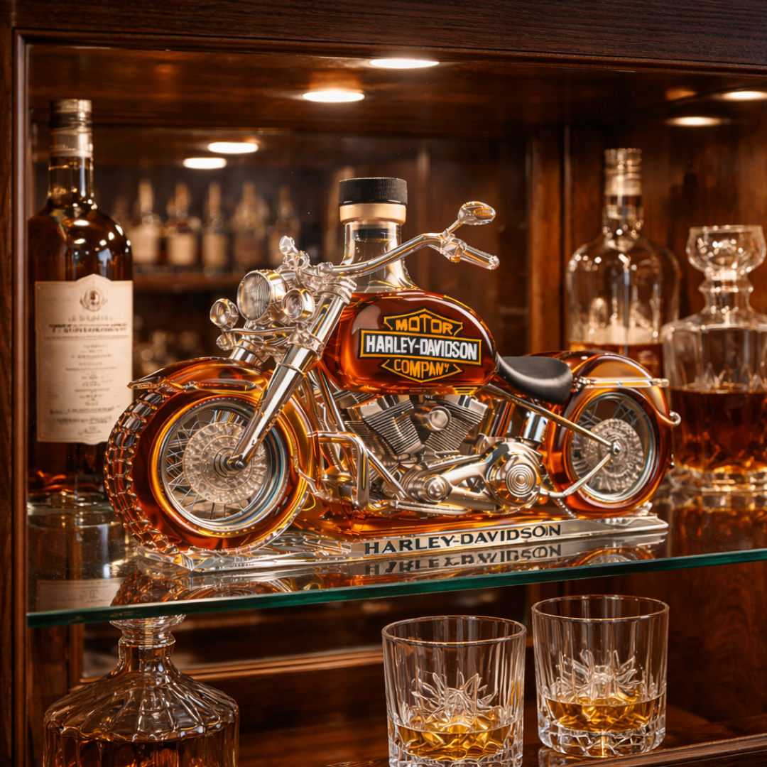 Whisky Bottle - Harley Davidson Edition