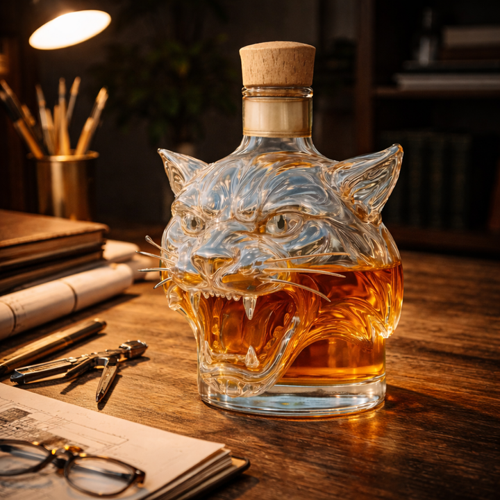 Whiskey Bottle - Tiger Edition