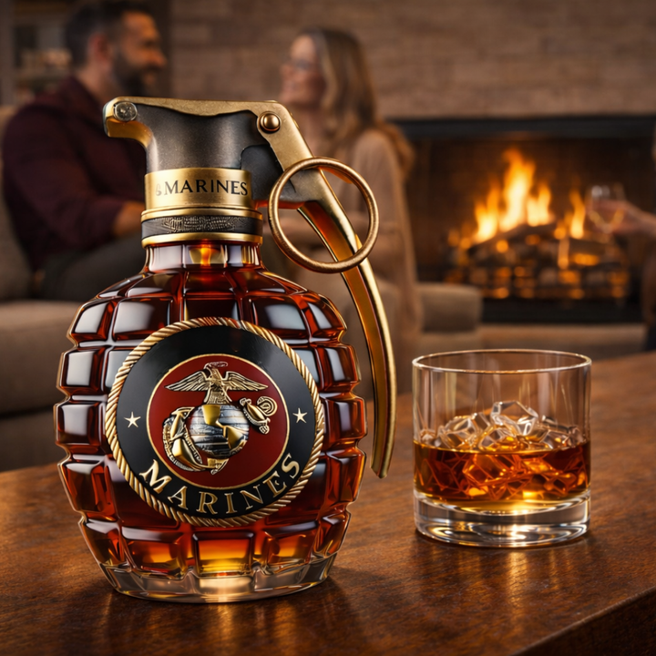 Whisky Bottle - Grenade Edition