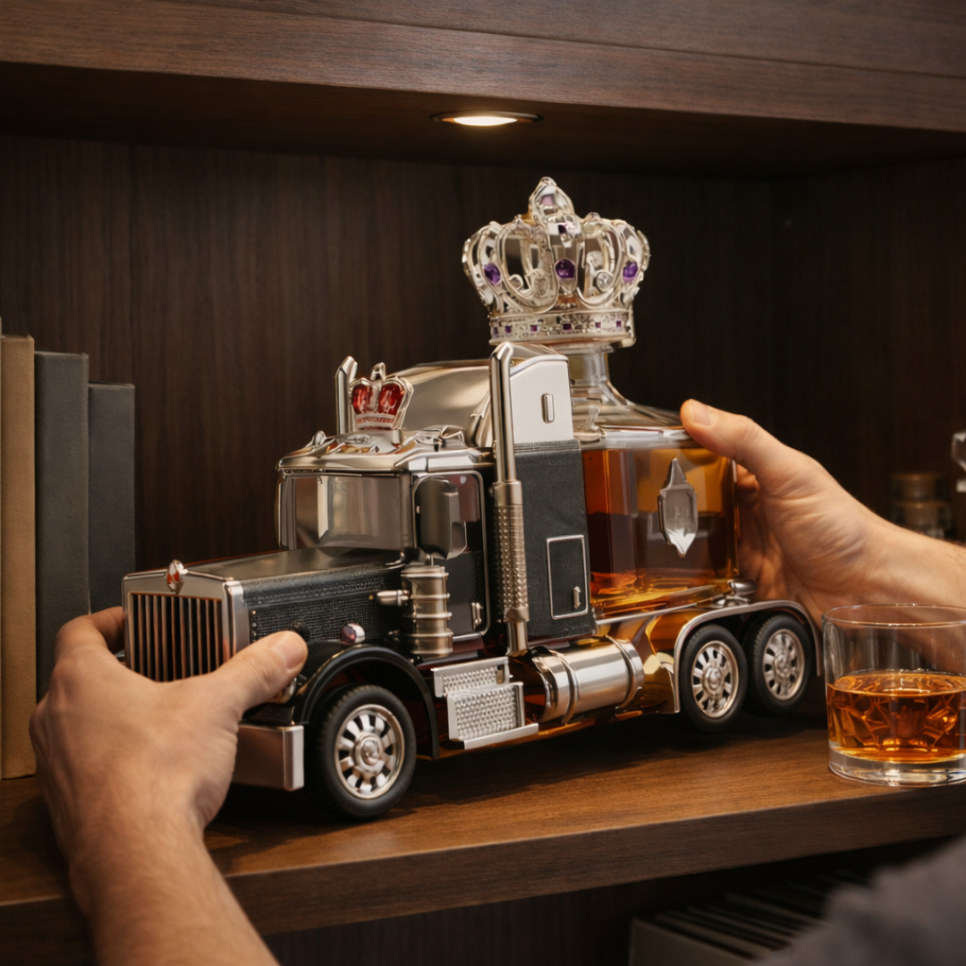 Whiskey Bottle - Truck Edition