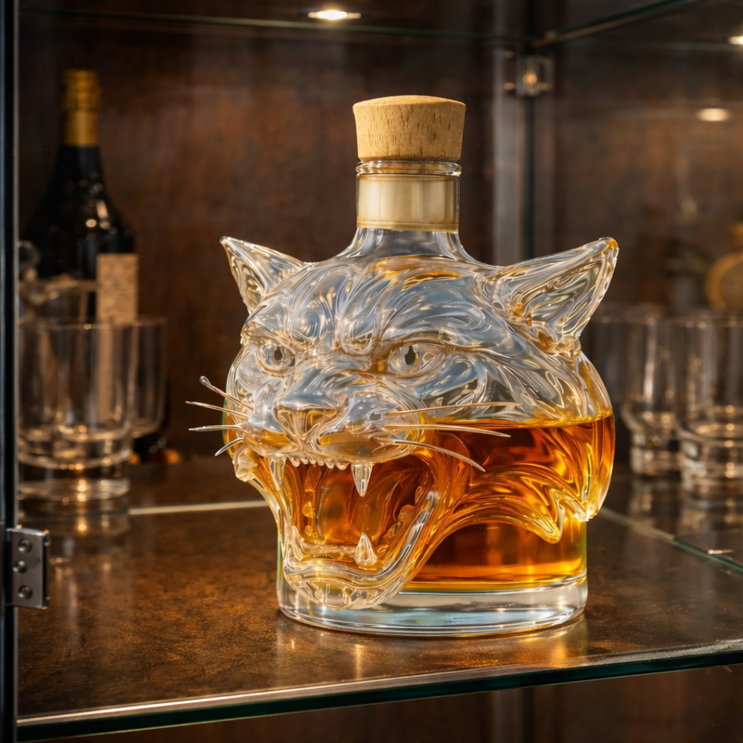 Whiskey Bottle - Tiger Edition