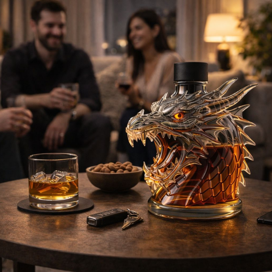 Whiskey Bottle - Dragon Edition