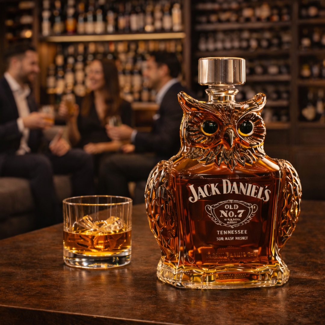Whisky Bottle - Owl Edition