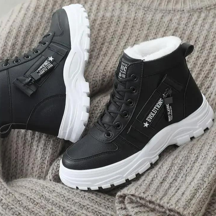 Anne | High Boots with Fleece Lining