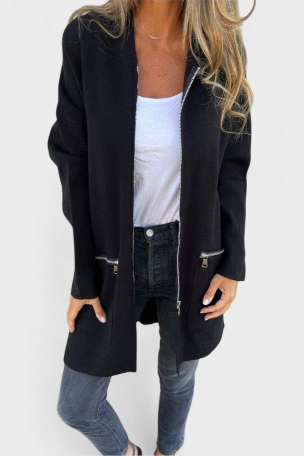 Veslina™ | Elegancki Sweter z Zapięciem