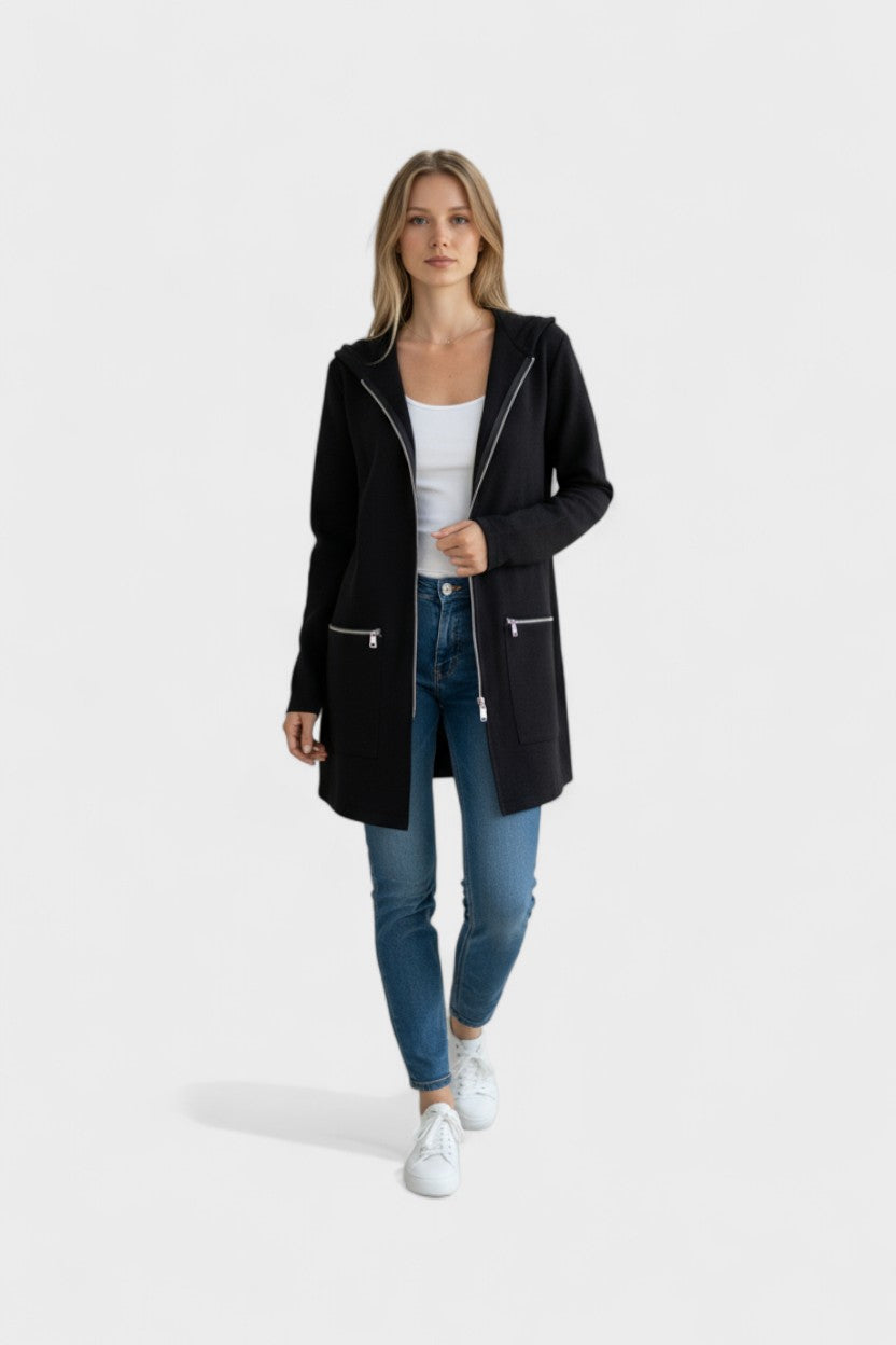 Veslina™ | Elegancki Sweter z Zapięciem