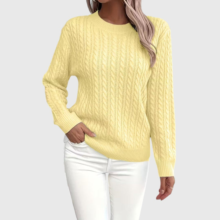 Aria | Měkký pletený minimalistický svetr