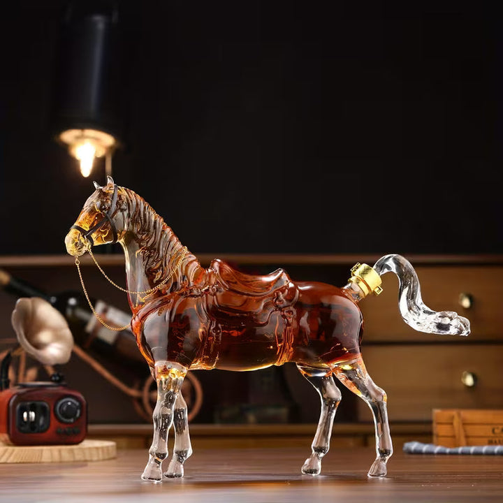 Whiskey Bottle - Horse Edition