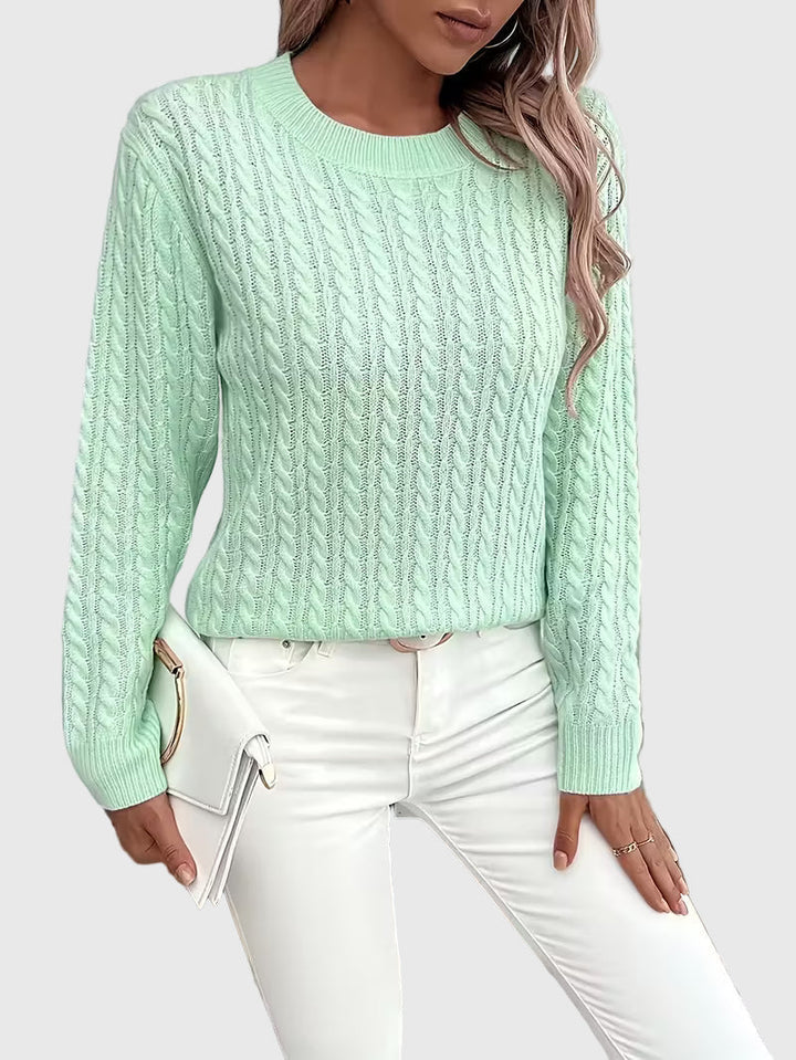 Aria | Měkký pletený minimalistický svetr