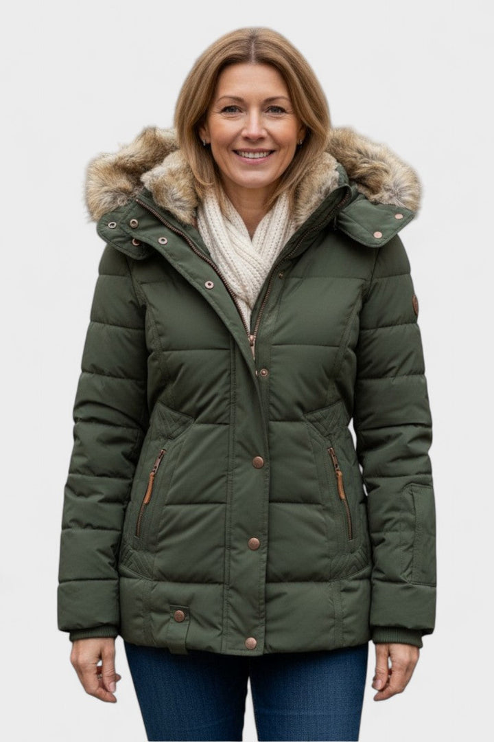 Simona™ | Stylowy zimowy płaszcz