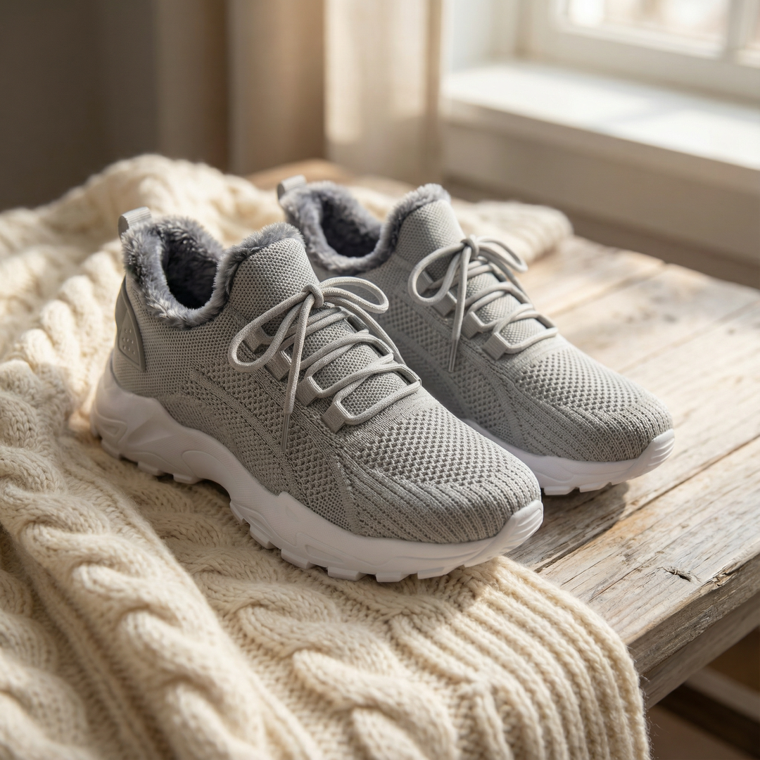 Margaret™ | Fleece Comfort Sneakers