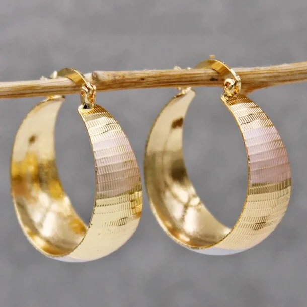 Luxury Refined Gold Earrings
