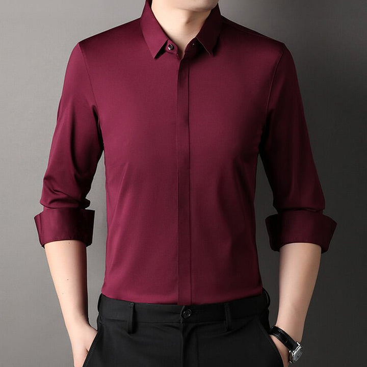 The Mitchel Shirt | Wrinkle-Free Stretch Shirt for Men