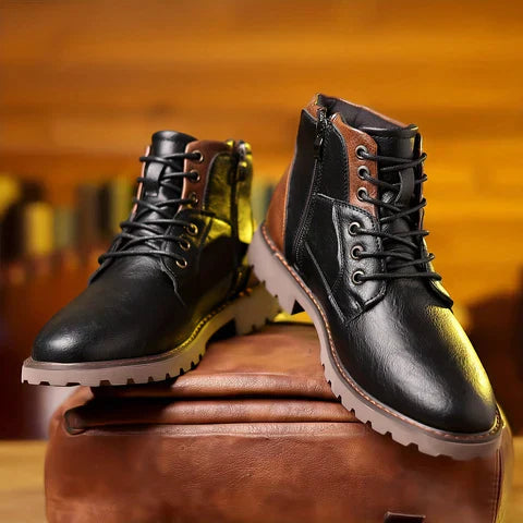 Jethro | Sturdy Lace-Up Boots