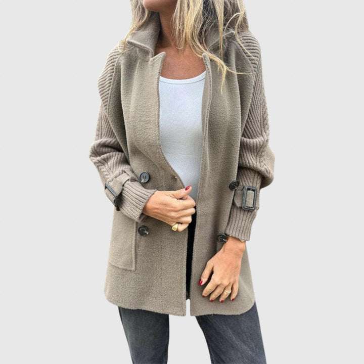 ZUZANA - Medium-length double-breasted coat