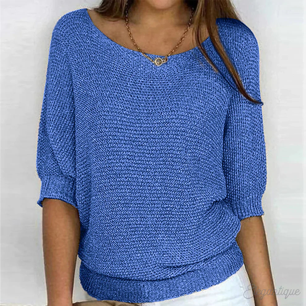 ARIANNA|RELAXED KNIT TOP