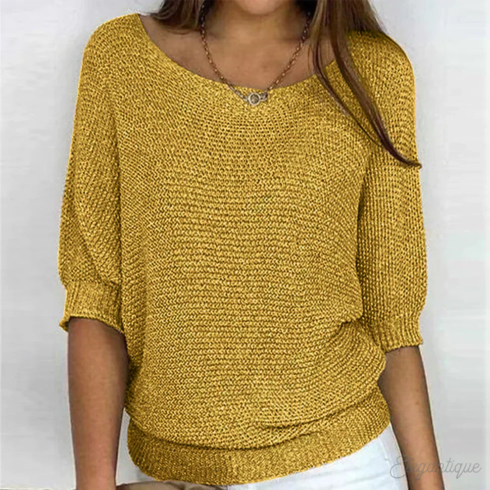ARIANNA|RELAXED KNIT TOP