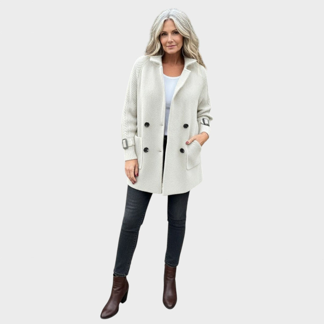 Brno - Kabát s dvojitým zapínáním