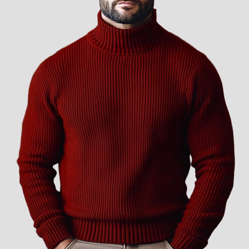 Mason | Heavy Knitted Turtleneck Sweater